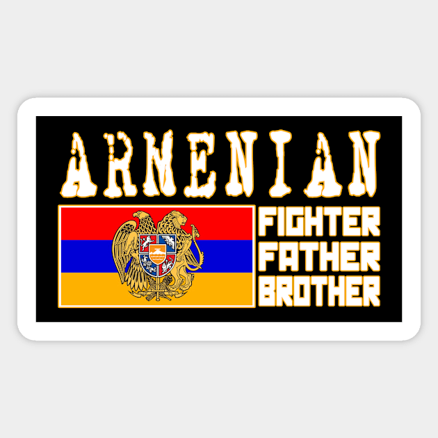 Armenian D4Fighter Father Brother, Armenia Flag, Armenia Sticker by Jakavonis